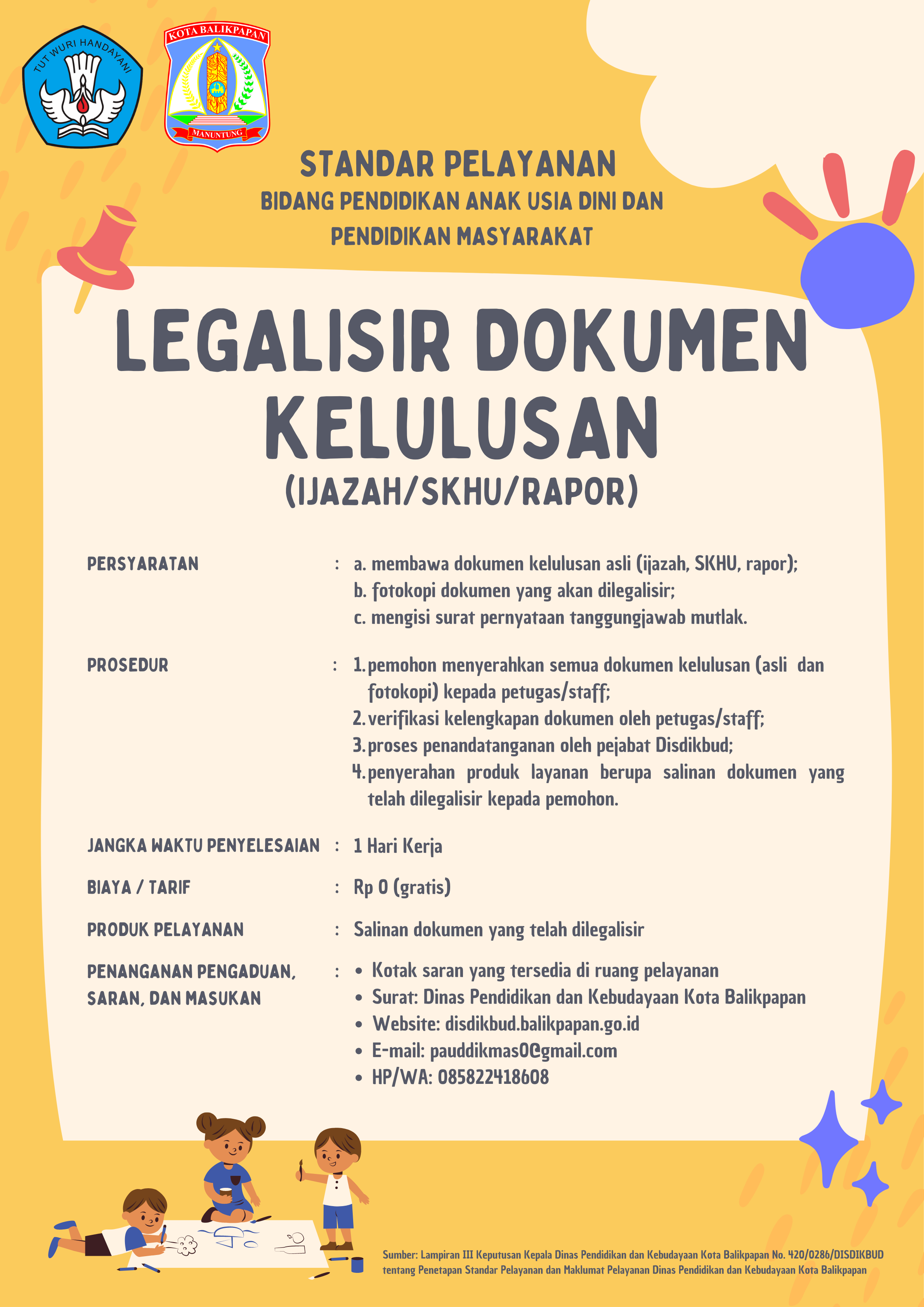 Legalisir Dokumen Kelulusan 1