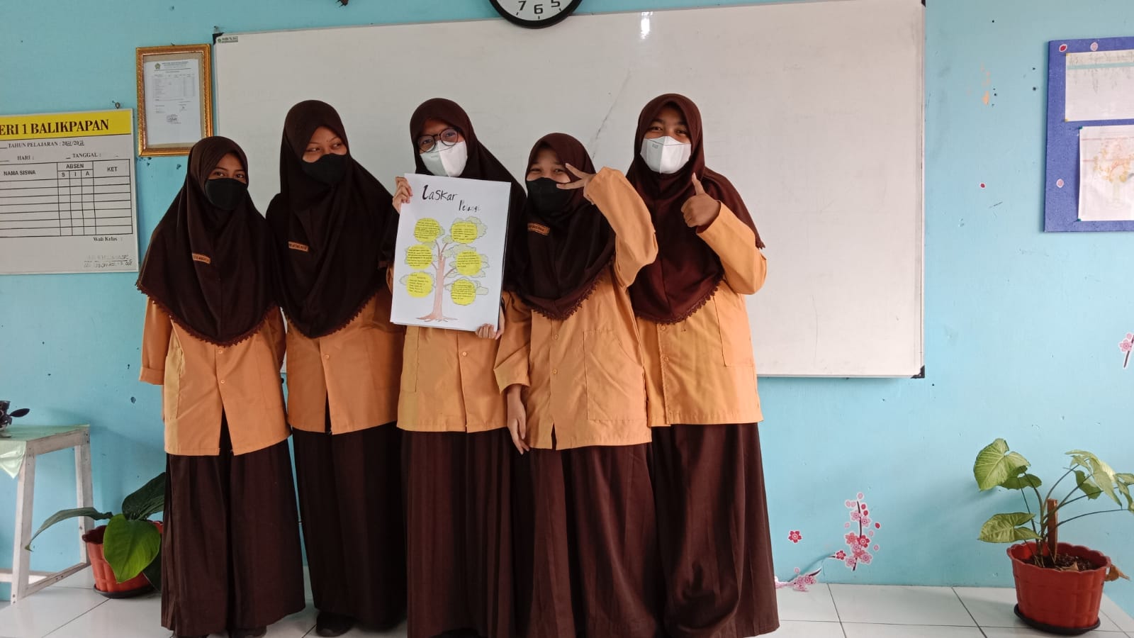 foto anak dan karyanya